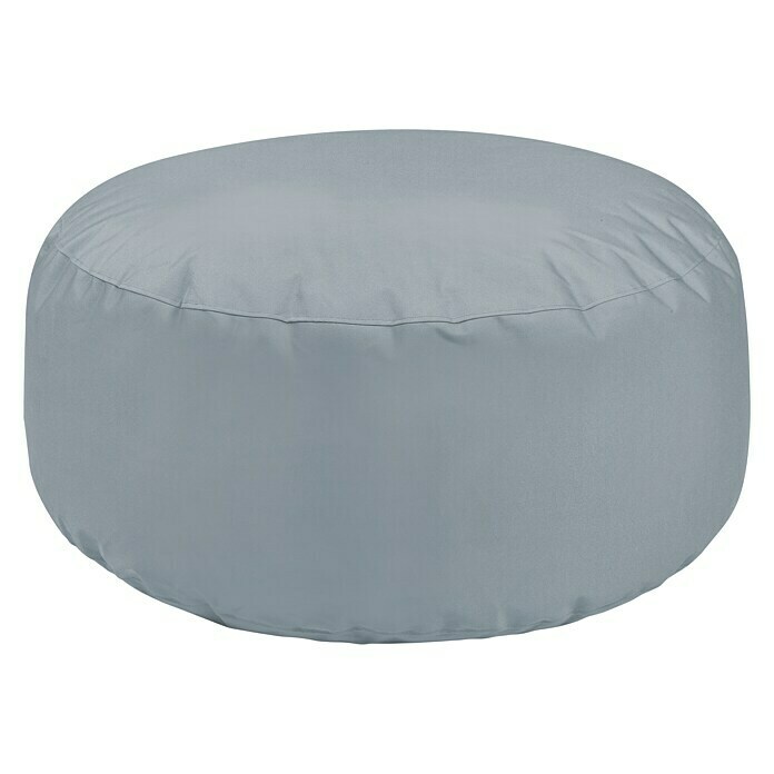 Outbag Outdoor-Sitzhocker rund Cake PlusStone Grey, Ø x H: 115 x 40 cm, 100 % Polyester Front View