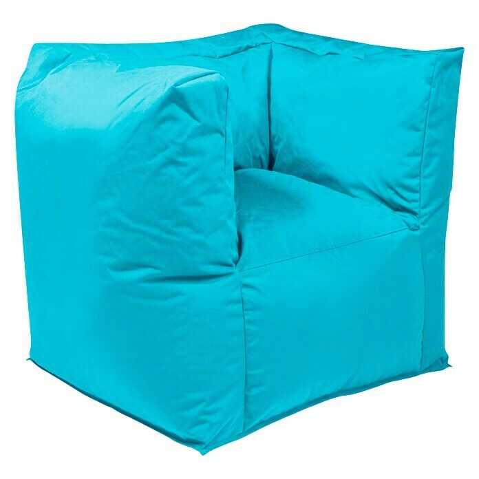 Outbag Outdoor-Sitzsack Valley PlusAqua, L x B x H: 60 x 90 x 65 cm, 100 % Polyester Diagonal View