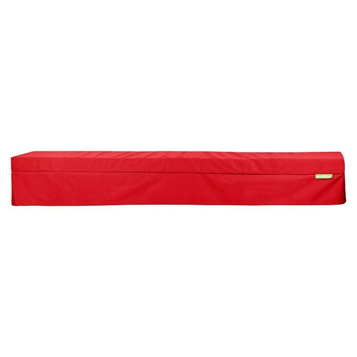 Outbag Bankauflage Bench PlusRed, 220 x 25 x 8 cm, 100 % Polyester Right Side View