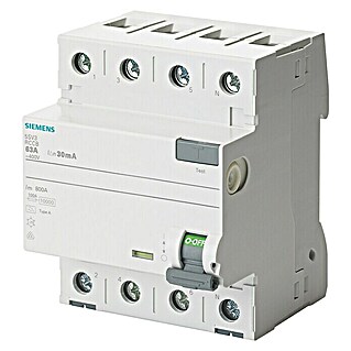 Siemens FI-Schalter 5SV3344-6LA01 (40 A, 30 mA, Polanzahl: 4)