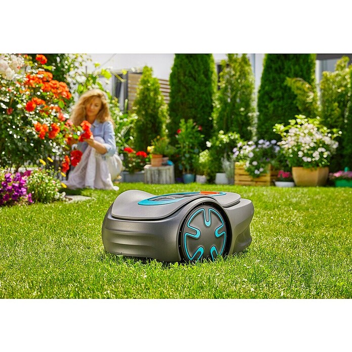 Gardena Robot cortacésped Sileno Minimo 250 (2,1 Ah, Recomendación máxima de superficie: 250 m²) | BAUHAUS