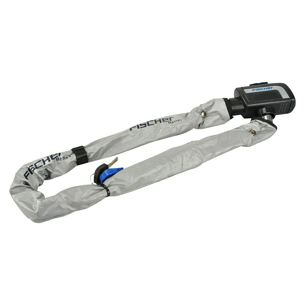 Protège-chaîne Fischer – Taille Unique, Compatible Vélos 66-71 Cm (26-28''), Plateau 38-46 Dents, Noir