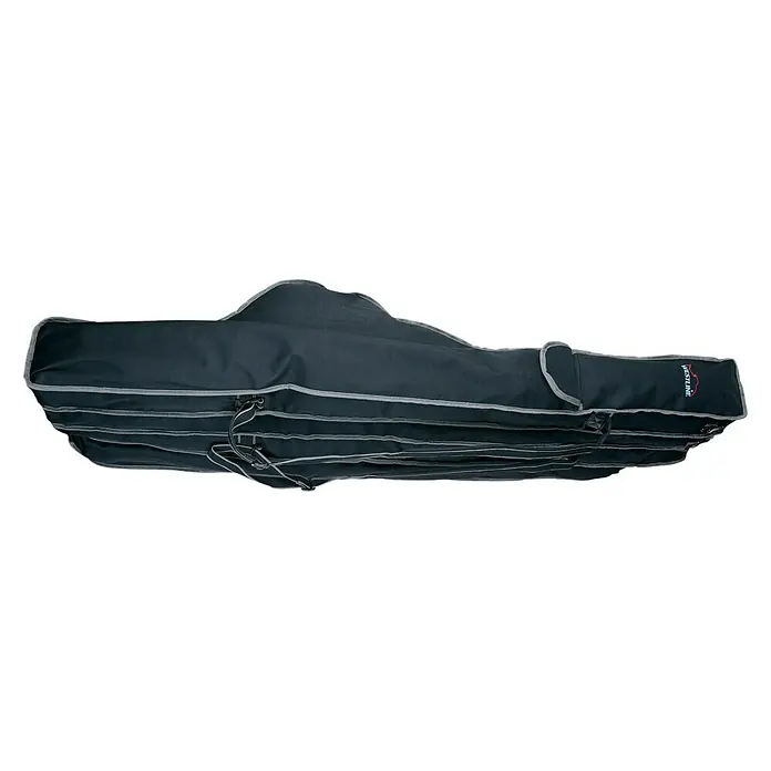 Westline Rutentasche - Länge: 165 cm - Eine graue Westline-Rutentasche mit Reißverschlüssen zum sicheren Transport und zur Aufbewahrung von Angelruten. Ideal für Angler.
