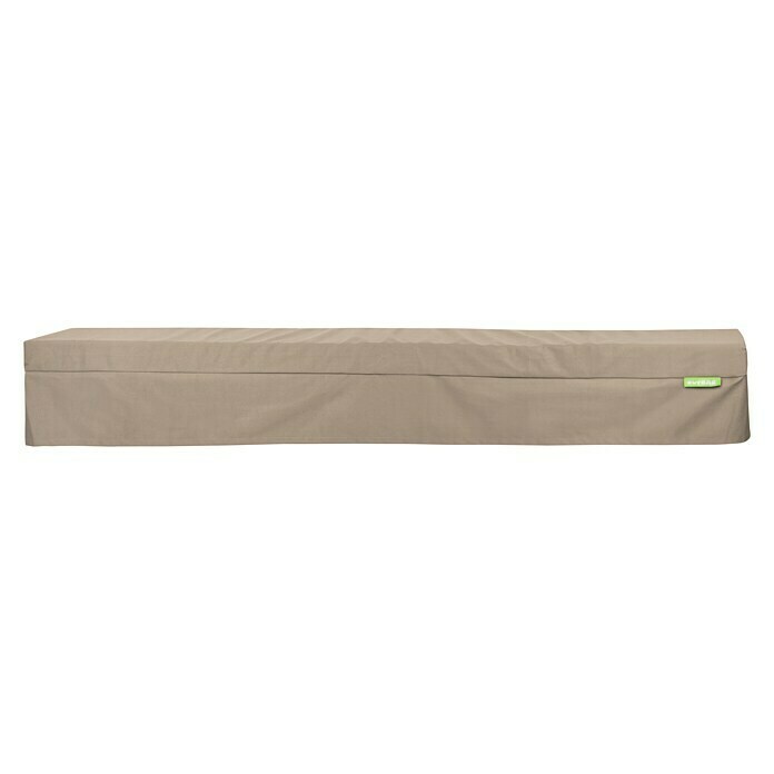 Outbag Bankauflage Bench PlusMud, 220 x 25 x 8 cm, 100 % Polyester Front View