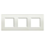 Bticino Living Light Marco 2 módulos (Blanco, Modelo de mecanismos: x 3, Plástico, Ubicar) | BAUHAUS