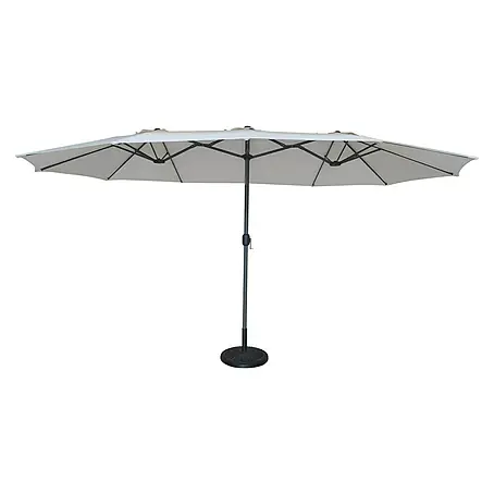 Parasol de jardín doble Olbia