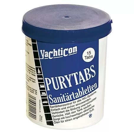 Yachticon  Toilettenzusatz Pury Tabs