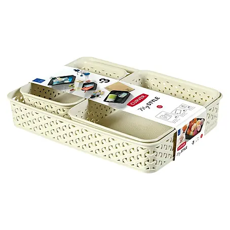 Curver My Style Set de cubos de almacenamiento
