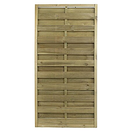 Cerland Celosía de madera Fetiche (An x Al: 90 x 180 cm, Natural)