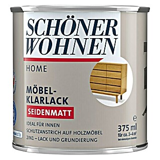 SCHÖNER WOHNEN-Farbe Home Möbel-Klarlack (Seidenmatt, 375 ml, Farblos)
