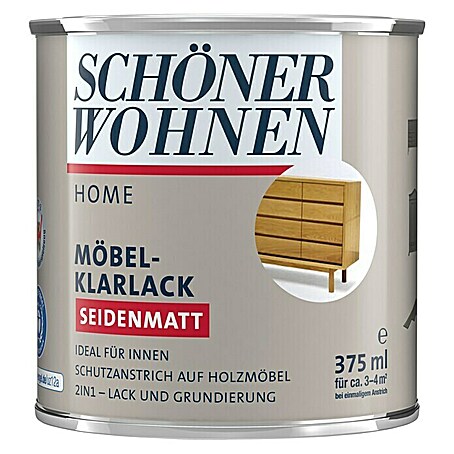 SCHÖNER WOHNEN-Farbe Home Möbel-Klarlack  (Seidenmatt, 375 ml)