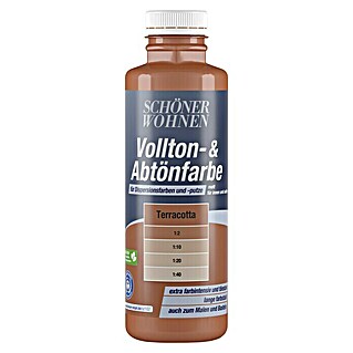 SCHÖNER WOHNEN-Farbe Vollton- & Abtönfarbe (Terracotta, 500 ml, Matt)