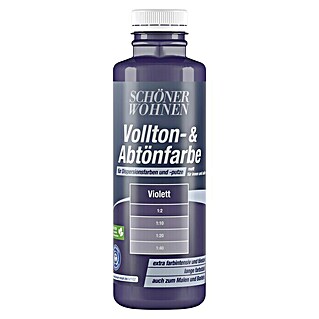 SCHÖNER WOHNEN-Farbe Vollton- & Abtönfarbe (Violett, 500 ml, Matt)