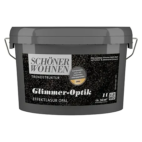 SCHÖNER WOHNEN-Farbe Trendstruktur Farbeffektputz Glimmer-Optik Effektlasur