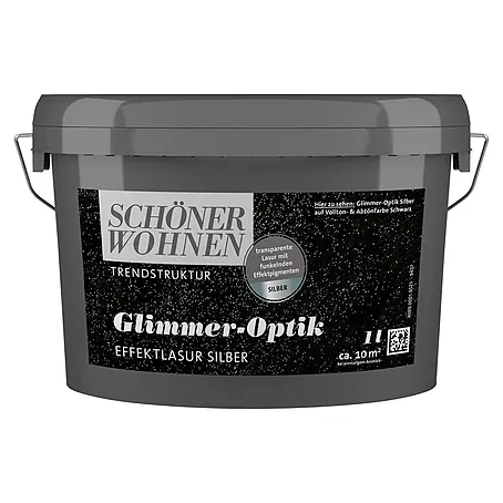SCHÖNER WOHNEN-Farbe Trendstruktur Farbeffektputz Glimmer-Optik Effektlasur