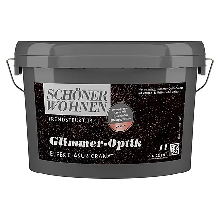 SCHÖNER WOHNEN-Farbe Trendstruktur Farbeffektputz Glimmer-Optik Effektlasur
