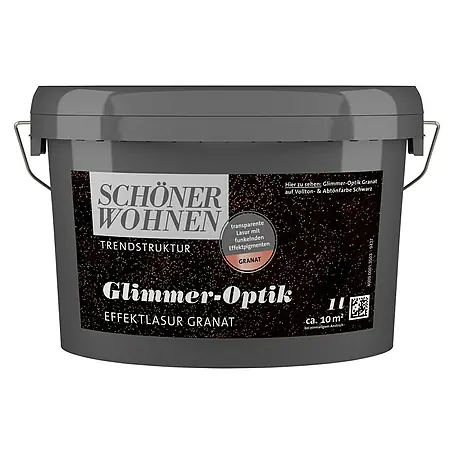 SCHÖNER WOHNEN-Farbe Trendstruktur Farbeffektputz Glimmer-Optik Effektlasur