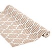 Vénilia Fußbodenschutzmatte Venisoft (200 x 65 cm, Taupe/Weiß, Cross) | BAUHAUS