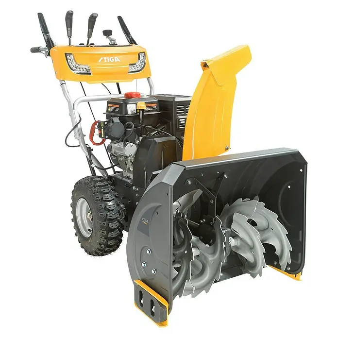 Stiga Benzin-Schneefräse ST 5262 P - 5,2 kW, 252 cm³, Arbeitsbreite: 62 cm - Die Stiga Schneefräse ist bereit, Ihren Winter zu erleichtern. Leistungsstark, zuverlässig und effizient für mühelose Schneeräumung.