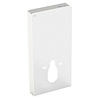 Camargue Sanitarni modul za zidnu WC školjku (Aktivacija senzora, 10,8 x 48,3 x 100 cm, Staklena obloga, Bijele boje)