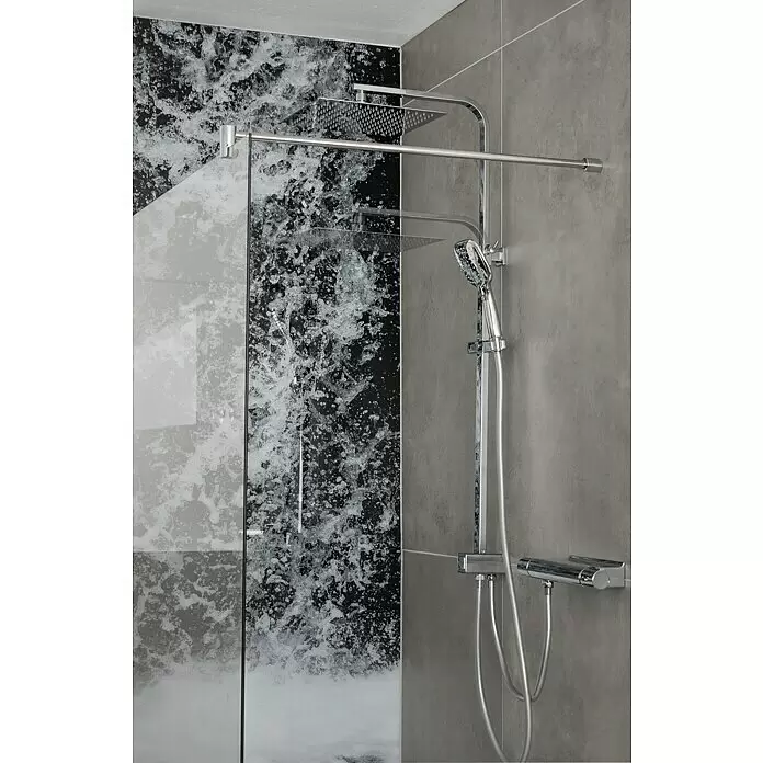 Camargue Brausethermostat Yunik - Chrom, Glänzend - Stimmungsaufnahme