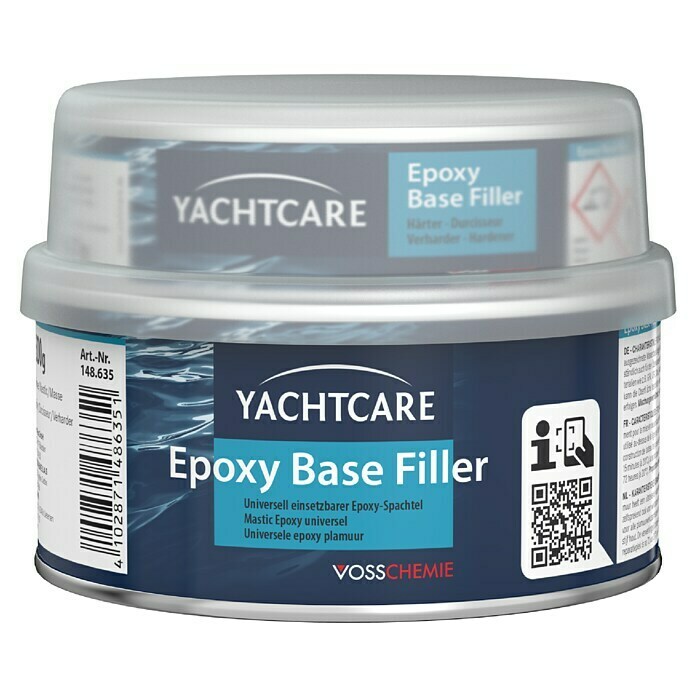 Yachtcare Epoxy Base Filler500 g Front View