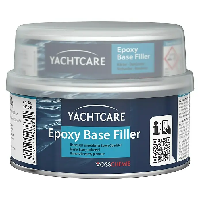 Yachtcare Epoxy Base Filler - 500 g - Yachtcare Epoxy Base Filler: Ein vielseitiger Epoxidspachtel für Reparaturen und Ausbesserungen im Bootsbereich.
