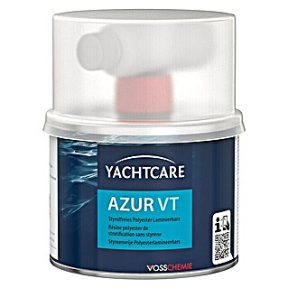 Yachtcare Poly-Laminierharz AZUR VT (500 g, Cobalt Blau)