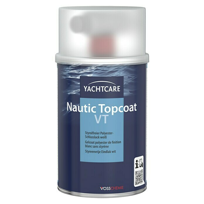 YC NAUTIC TOPCOAT-VTWEISS 1KG