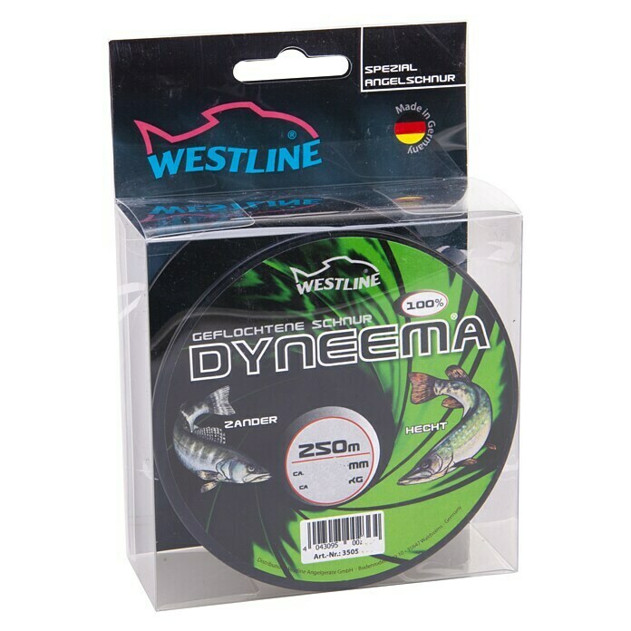 Westline Ligne de pêche Dyneema 0.16 mm