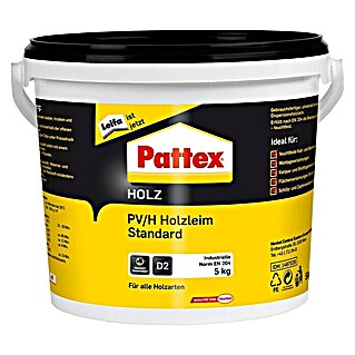 Pattex Holzleim Standard (5 kg, Transparent (getrocknet))
