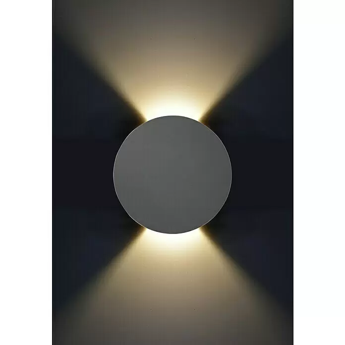 Starlux LED-Außenwandleuchte Genua - 9 W, Anthrazit, IP54 - Anwendungsbeispiel