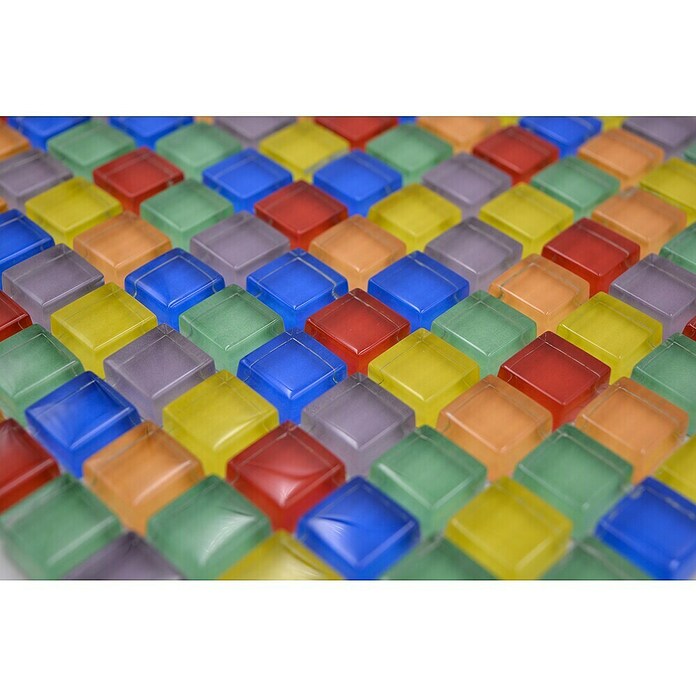 Mosaikfliese Quadrat Crystal XCM 8SE1501 (30 x 30 cm, Bunt, Glänzend) | BAUHAUS