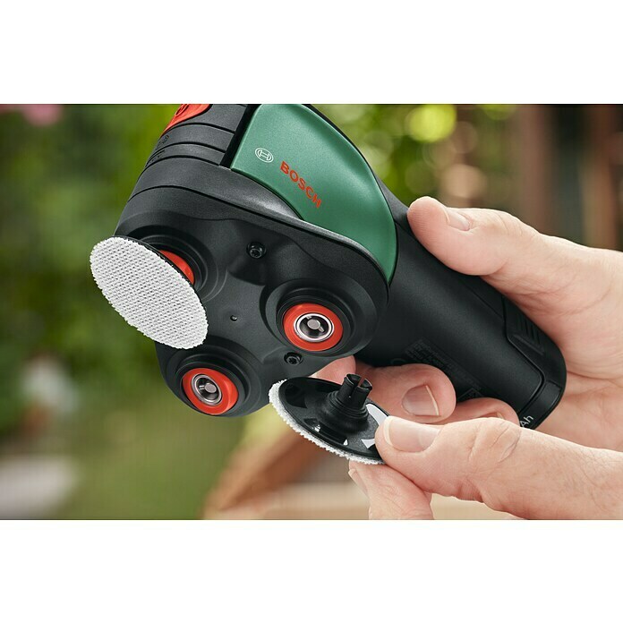 Bosch Akku-Tellerschleifer EasyCurvSander 1212 V, 1 Akku, 2 Ah, Leerlaufschwingzahl: 800 U/min - 1.800 U/min Detail Shot