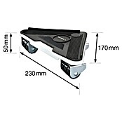 Wagner System Transportni podložak sa kotačićima (D x Š x V: 230 x 170 x 50 mm, Nosivost: 450 kg)