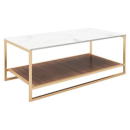 Phönix Playboy Couchtisch Olivia (L x B x H: 60 x 120 x 45 cm, Nussbaum)
