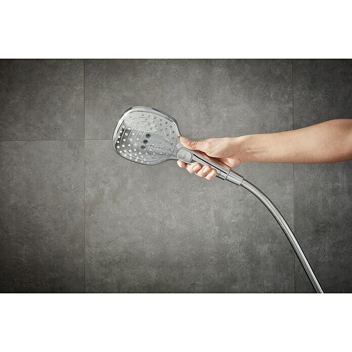 Hansgrohe Handbrause Raindance Select E 120 (Anzahl Funktionen: 3, Durchmesser: 12 cm, Chrom)