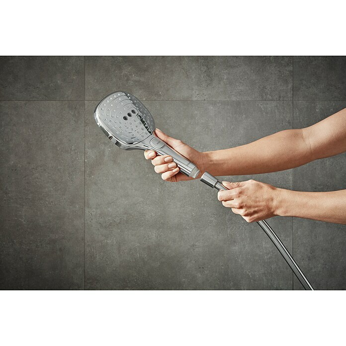 Hansgrohe Handbrause Raindance Select E 120 (Anzahl Funktionen: 3, Durchmesser: 12 cm, Chrom)