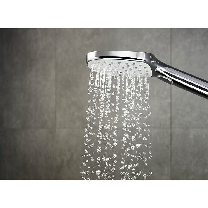 Hansgrohe Handbrause Raindance Select EAnzahl Funktionen: 3 Stk., Durchmesser: 12 cm, Chrom Use Shot