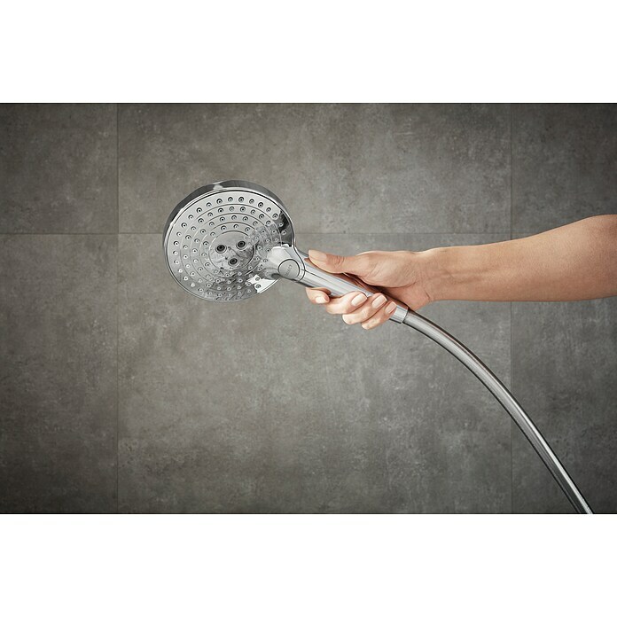 Hansgrohe Handbrause Raindance Select S120Durchmesser: 12,5 cm, Anzahl Funktionen: 3 Stk., Select-Taste, Chrom Use Shot