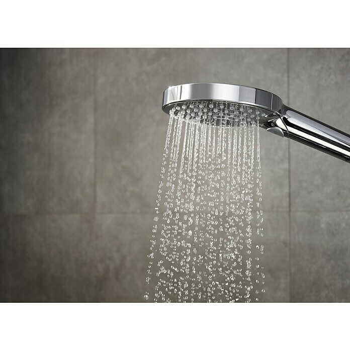 Hansgrohe Handbrause Raindance Select S120 (Durchmesser: 12,5 cm, Anzahl Funktionen: 3, Select-Taste, Chrom)