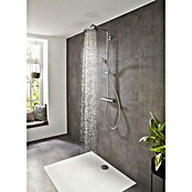 Hansgrohe Crometta Überkopfbrausen-Set E 240 (Mit Thermostatarmatur, Lochabstand: 103,4 cm, Anzahl Funktionen: 2, Chrom)