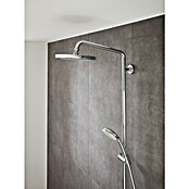 Hansgrohe Crometta Überkopfbrausen-Set E 240 (Mit Thermostatarmatur, Lochabstand: 103,4 cm, Anzahl Funktionen: 2, Chrom)