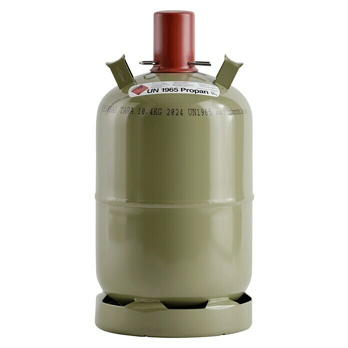 Tyczka Energy Propangas-Flasche Eigentumsflasche ohne Füllung*Fassungsvermögen: 11 kg Front View