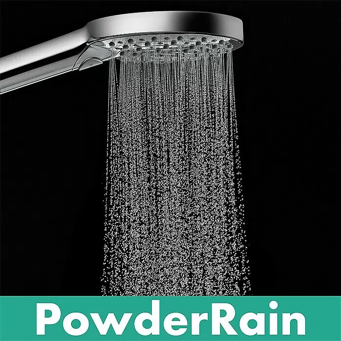 Hansgrohe Handbrause Raindance Select S 120 3jet - Anzahl Funktionen: 3 Stk., Durchmesser: 12,5 cm, Chrom - Anwendungsbeispiel