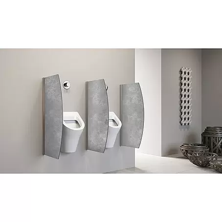 GEO  Urinal-Trennwand Radius 10