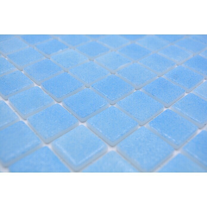Mozaik pločica Eco Niebla VP501PAT  (31,6 x 31,6 cm, Tirkizno, Mat) | BAUHAUS