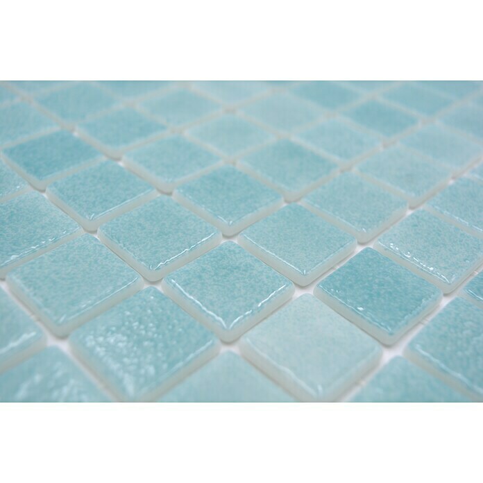 Mozaik pločica Eco Niebla VP503PUR  (31,6 x 31,6 cm, Zelene boje, Sjaj) | BAUHAUS