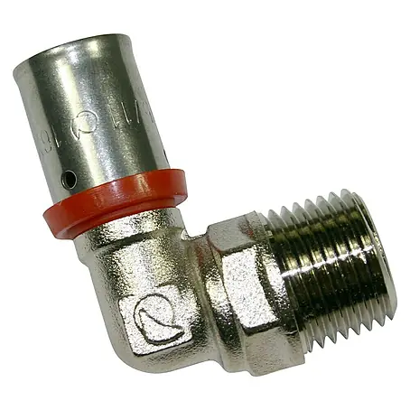 Isoltubex  Codo multicapa roscado M