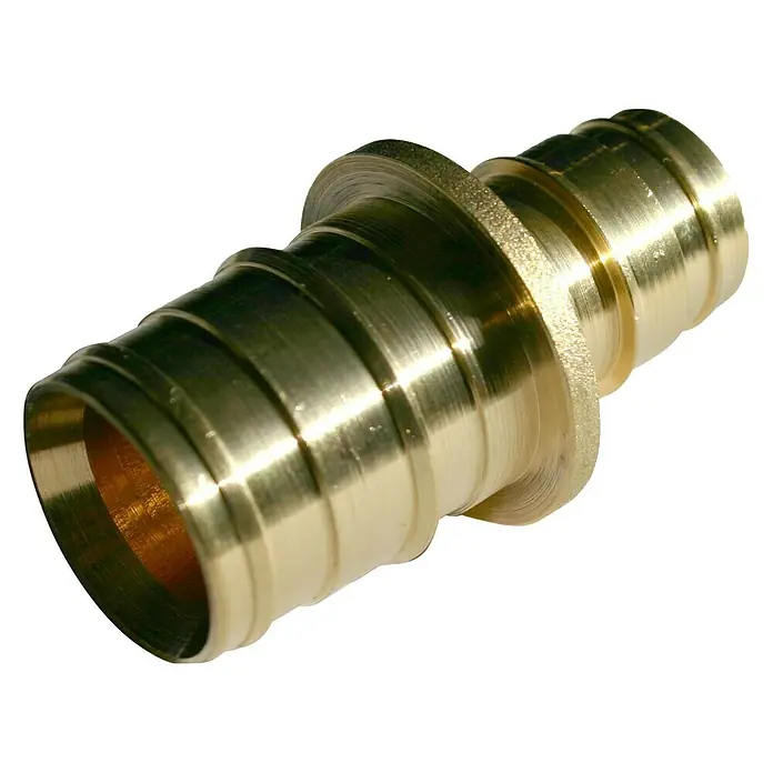 Isoltubex Reducción expansión - 20 x 16 mm, Latón - Conexión de latón con púas para conectar tuberías, con púas para una sujeción segura.